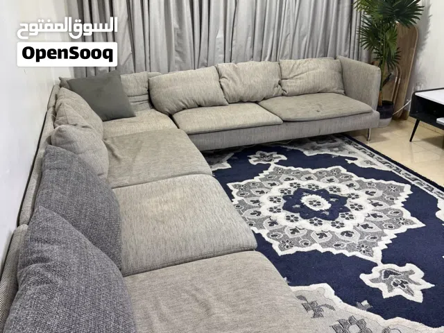 للبيع كورنر. كنب ايكيا  لون رمادي
