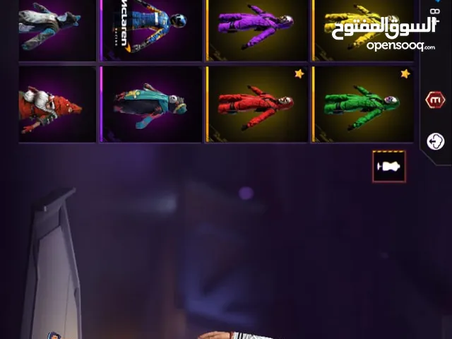 Free Fire Accounts and Characters for Sale in Irbid