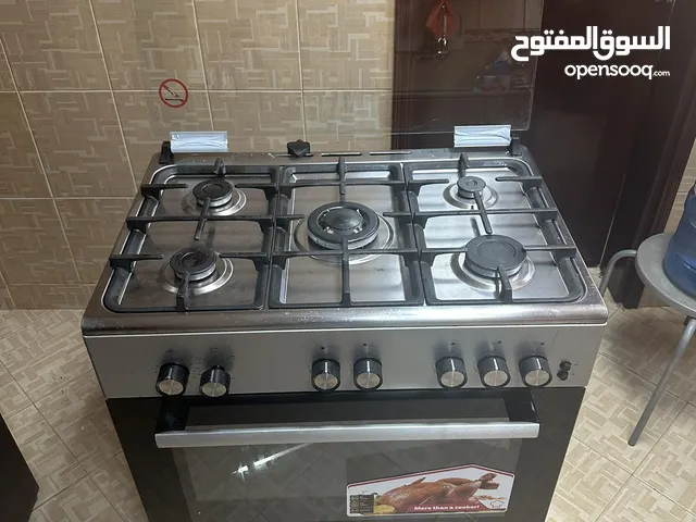 Simfer 80 x 55 Freestanding Gas Cooker, 5 Burners, Full Safety, Inox
