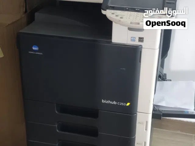ماكينة تصوير كونيكا مينولتا Bizhub C253 احترافية - بحالة جيدة جدا+طابعة كونيكا مينولتا bizhub C35