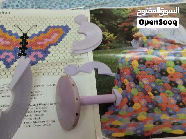 عدد 5قطع لعمل شغل كروشيه سريع ورائع ينجز فى المشاريع ومعهم كتالوج وفيه الباترون