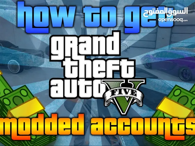 للبيع حساب Gta معدل فيه اشياء تتخطي 500 مليون Gta mooded accounts for sale