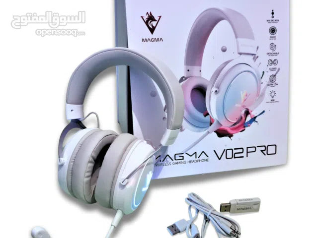 PROMOTION PRIX CHOC  Casque magma v02 pro 7.1 Blanc