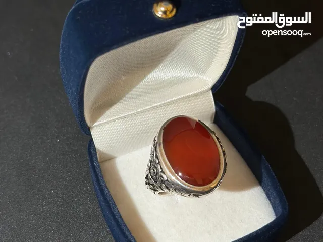 خاتم عقيق يماني ملكي