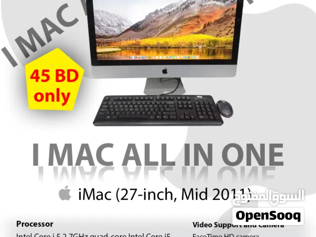 Apple iMac 27” – Big Screen, Smooth Performance – Best Deal!