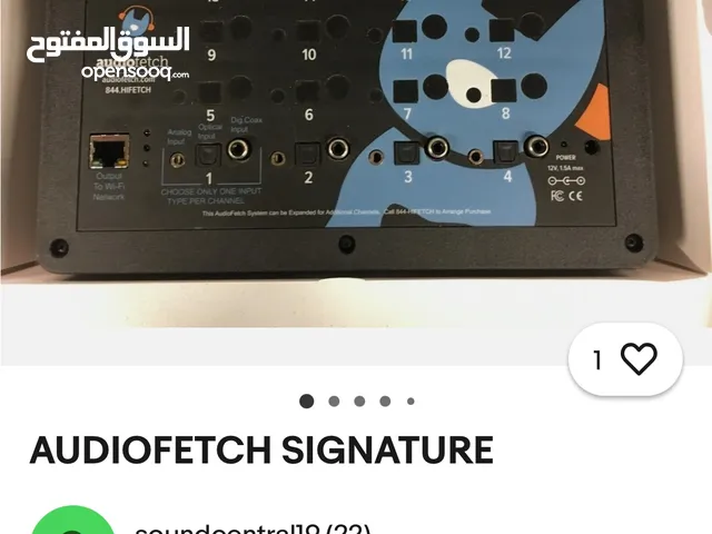 Audio fetch 8 Channel AudioFetch Wireless Audio to Smartphone Device