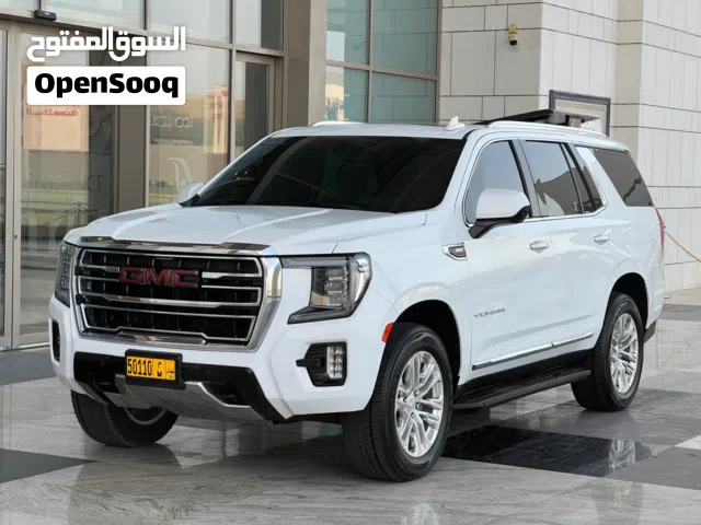 للبيع GMC يوكن موديل 2021 رقم 1 بانوراما خليجي وكالة عمان بدون حوادث ايطارات جديده ملكيه سنه