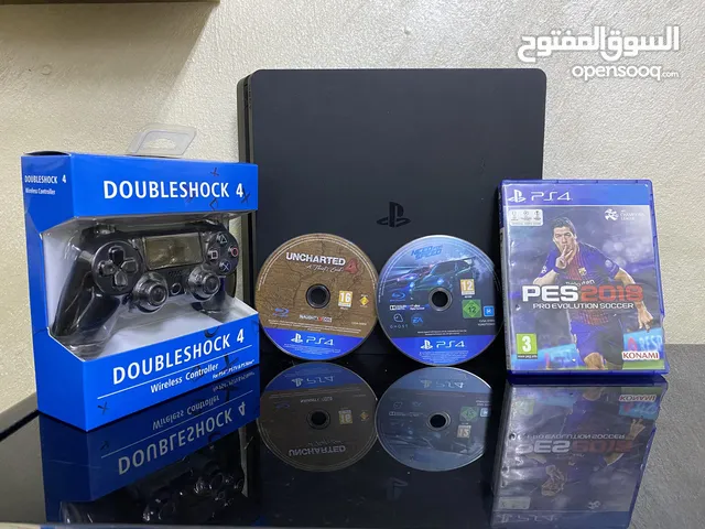 Ps4 slim بسعر حررق