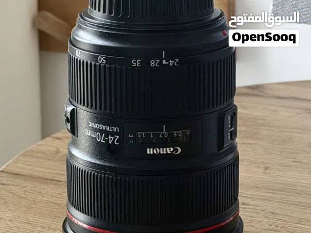 CANON LENS EF 24-70MM F/2.8 US with protector lens filter