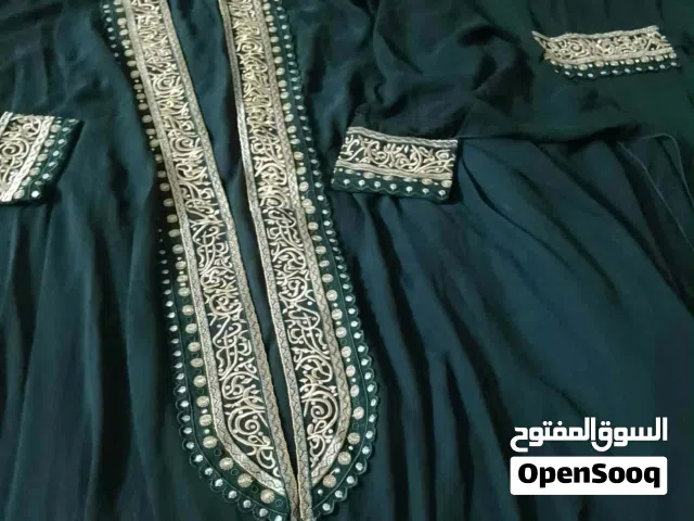 قفطان مغربي قطعتين استخدام مره وحده