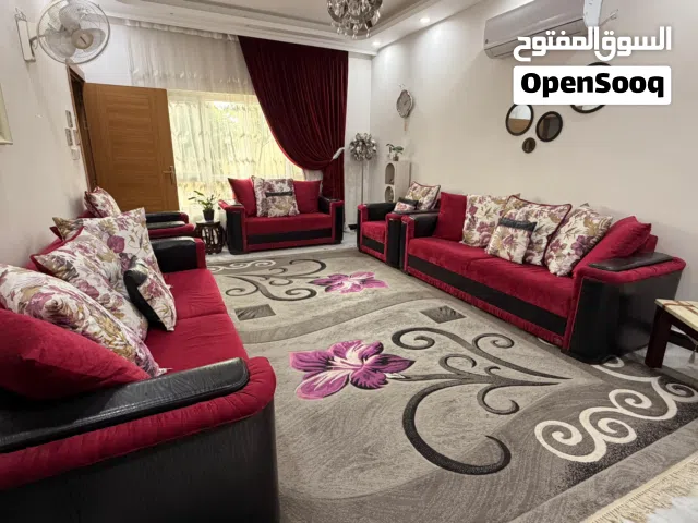 طخم قنفات تركي ماركه ايدول عشر مقاعد مع ميز وسطي مرمر مع زوليه تركي قياس 4×3