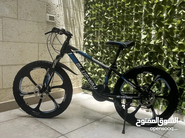 بسكليت Blue-Way لون أزرق وأسود حالة جيدة جدًا تم شرائه عام 2024.