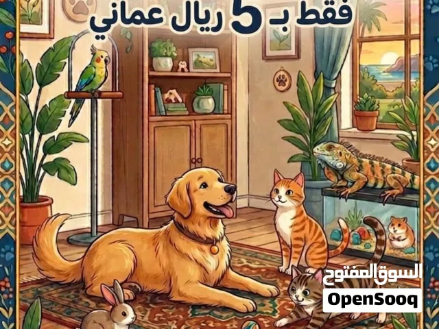 خدمة رعاية ومجالسة الحيوانات الأليفة