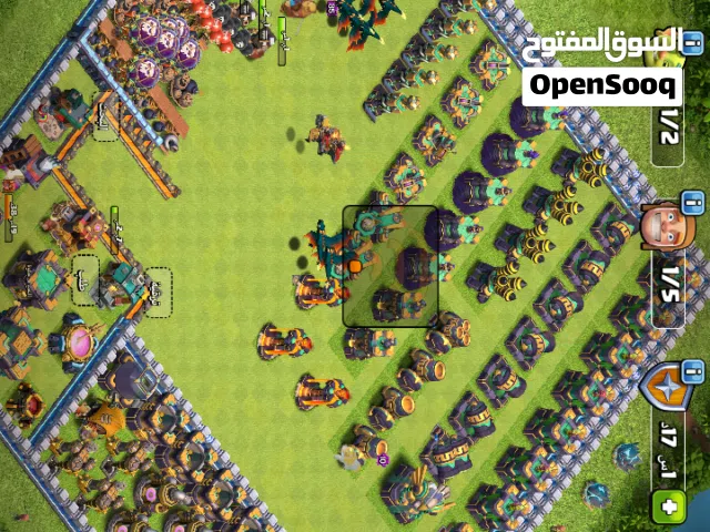 حساب كلاش اوف كلانس للبيع اقرا الوصف دفاعات ماكس ليفل 14 جدار ماكس ليفل 12 جامع الموارد ماكس ليبل13