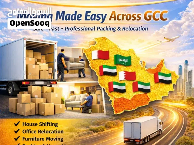 Professional Movers & Packers in GCC  Fast & Safe Relocation