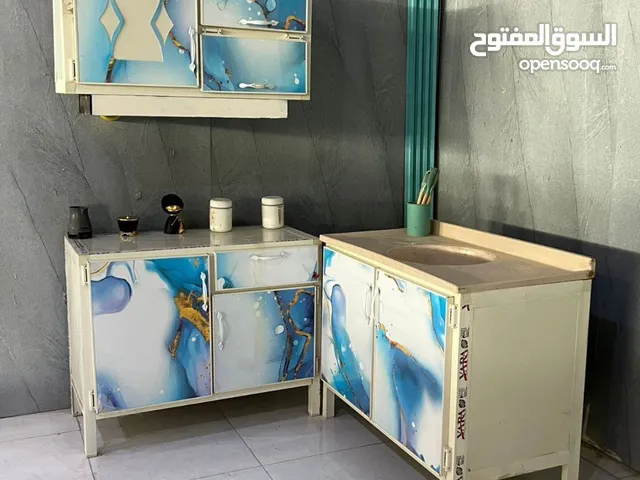 كاونتر متر وملحق متر جديد السنك متر مرمر صناعي سعر 175 رقم التواصل عل واتساب