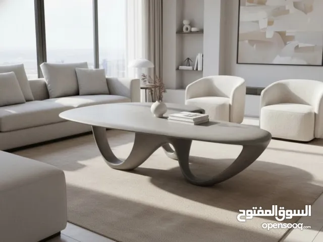 طاولة مركزية بتصميم عصري فاخر