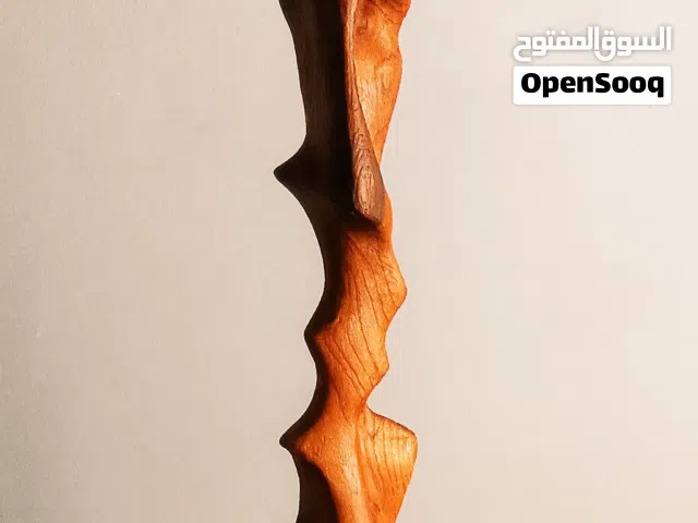 Handcrafted wooden sculpture