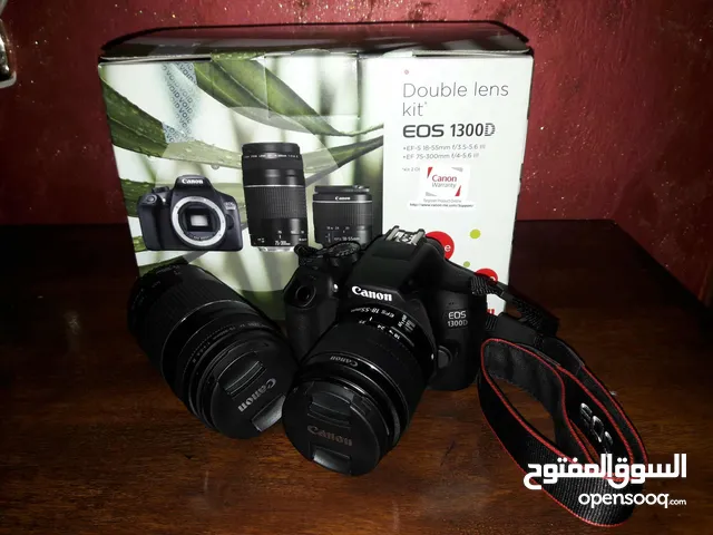 كاميرا كانون EOS 1300D احترافية مناسبة للمبتدئين والمحترفين