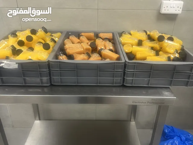 لدينا جميع انواع العصير الفريش لجميع الحفلات الخارجيه مدارس نوادي عرس