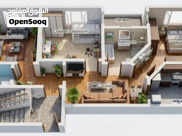 فرصة شقة تحت الانشاء للبيع ب 100 ألف دينار فقط