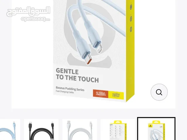 كيبل لايتننق تو تايب سي اصلي جديد ماركة baseus