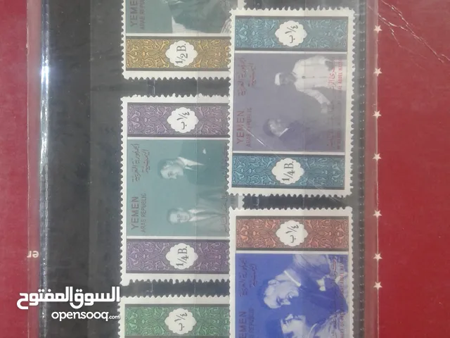 طوابع بريدية على شكل مجموعات غير مستخدمة