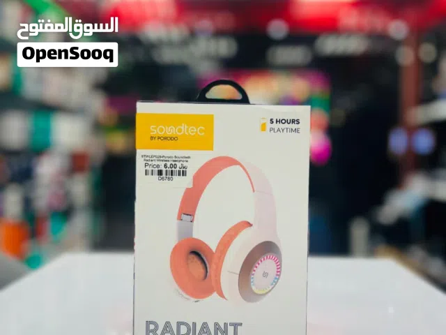 Soundtech Radiant Wireless Headphone 5hours Playtime Convenient Controls