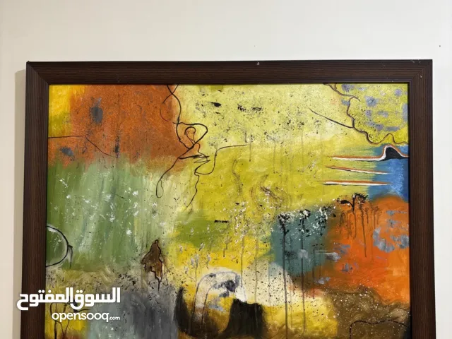لوحات تجريدية معاصرة _حوار الالوان