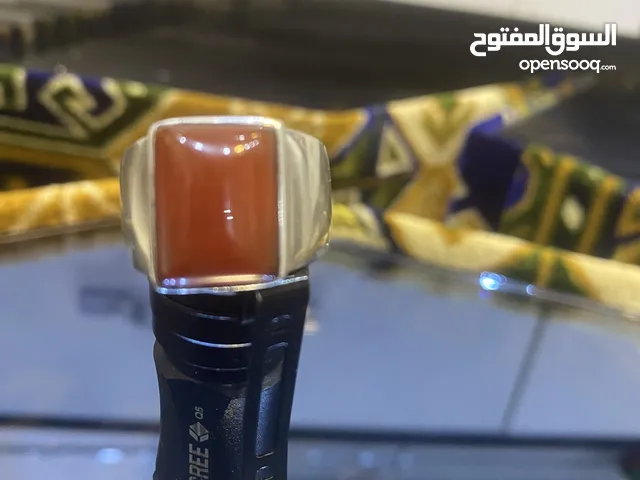 خاتم فضة بحريني قديم من النوادر