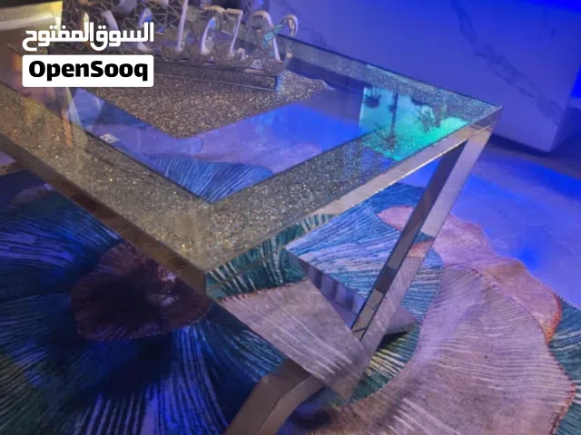 طبله وسطيه زجاج مع عصاره برتقال جديده
