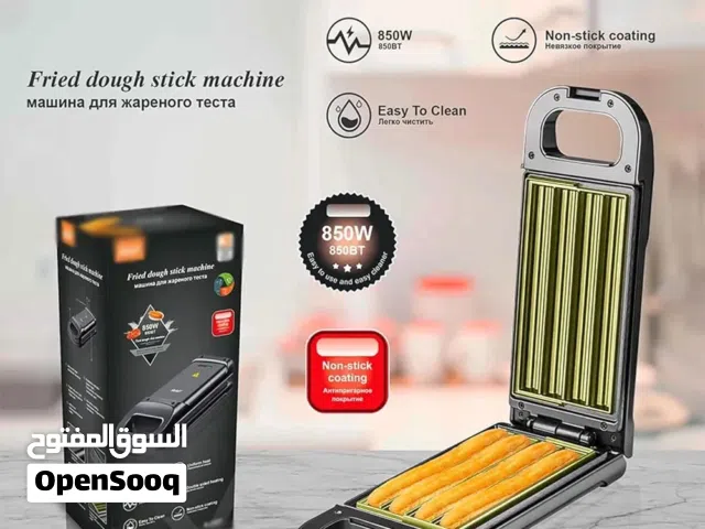 ماكينة صنع الحلوى شورو كهربائية محمولة 850 واط لصنع 4 تشورو، الة خبز منزلية مزدوجة الجوانب