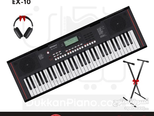اورغ رولاند Roland EX10 Keyboard حساس للمس مع ستاند وسماعة