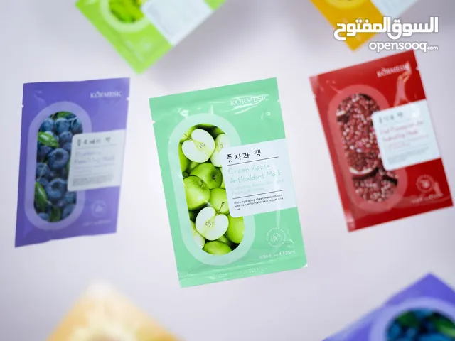 أقنعة وجهة متعددة النكهات - كورية و اسوية