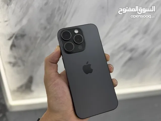 ايفون 15 برو 256 جيجا لون ابيض او اسود مميز مستعمل وكالة بحالة الجديد نسبة البطارية 90%