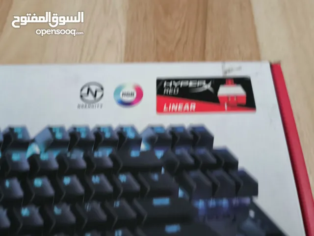 كيبورد ميكانيكي من شركة هايبر اكس HIEBAR X للبيع الجهاز نضيف مامستعمل هواي خاص الى الگيم  والتصفح