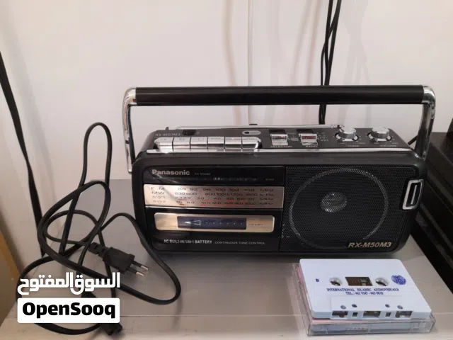 للبيع رادو ومسجل باناسونيك بحاله جيده جدا شغال معاه درج اشرطه  يركب  بالسياره