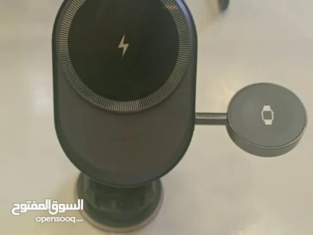 شاحن سياره لاسلكي 2 * 1 لاجهزة الايفون وساعات ابل بسعر 60 شيقل