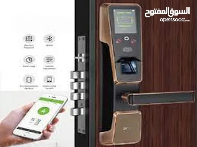 قفل ذكي نوع  ZKTeco ZM100  بصمة وجه _ بصمة اصبع _ كرت