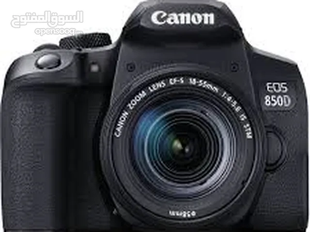 كاميرا كانون دي 850 شبه جديدة استعمال بسيط جدا