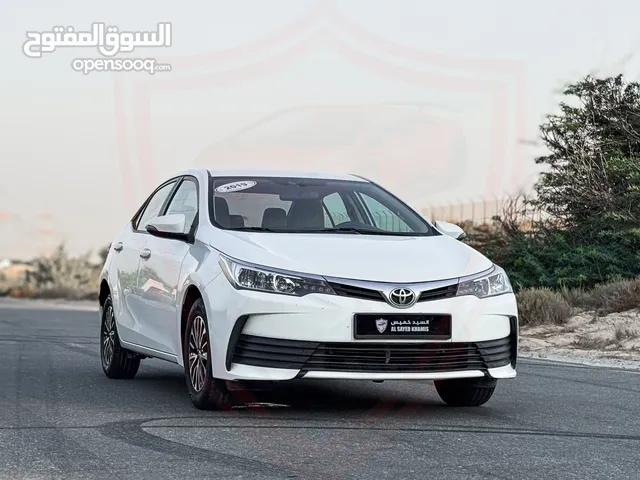 Toyota Corolla 1.6 L 2019 GCC Accident-Free In Excellent Condition 731 P.M