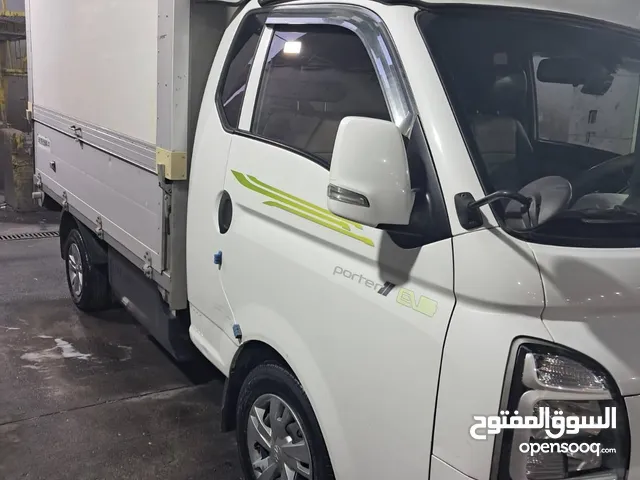 كيا بورتر 2021 (كهرباء) لون ابيضّ فحص كامل