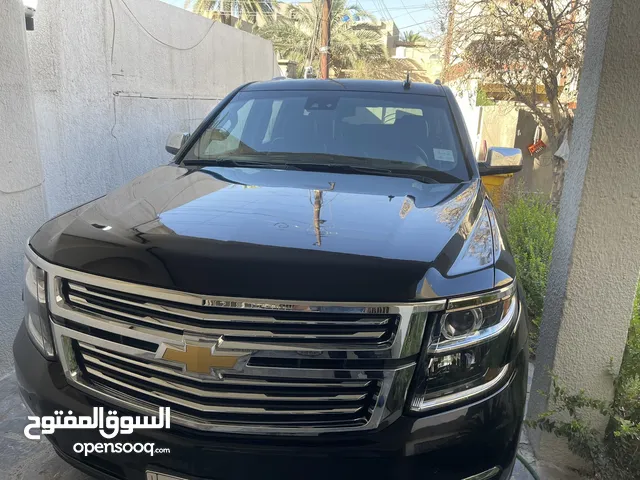 سوبربان شوفليت طويلة موديل 2015 فول مواصفات LTZمقاعد ملكي رقم بغداد