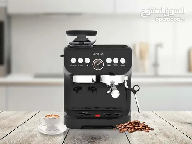 ماكينة إسبريسو نصف أوتوماتيكية من ليبريسو (LECMBGBK)  Lepresso Semi Automatic Espresso Machine