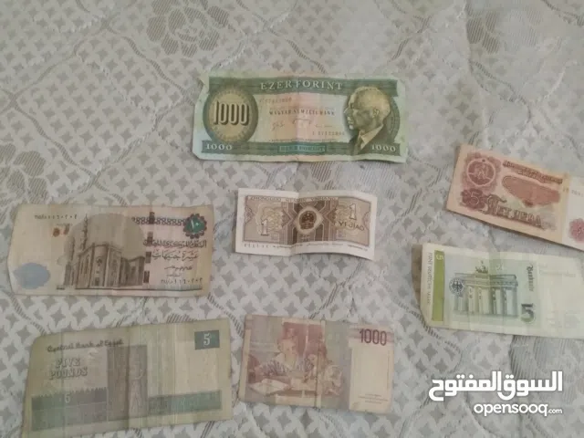 أوراق نقدية نادرة من عدة دول