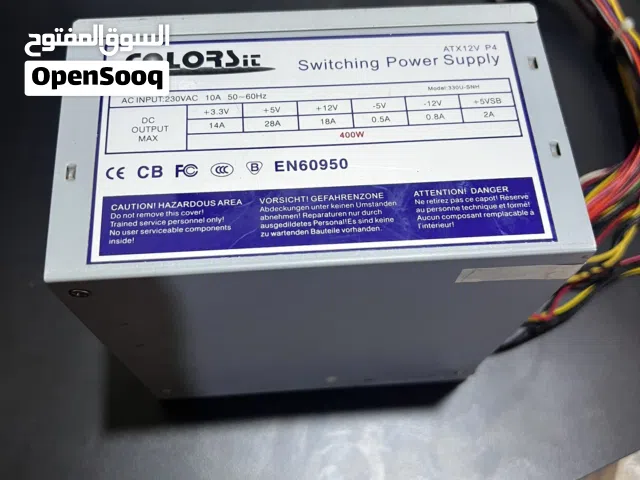 باور سبلاي 400واط قيمه واخذه مستعمل بحاله جيده