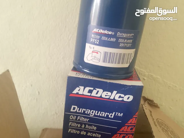 فلاتر زيت ACDelco أدخل الوصف السعر 5دينار
