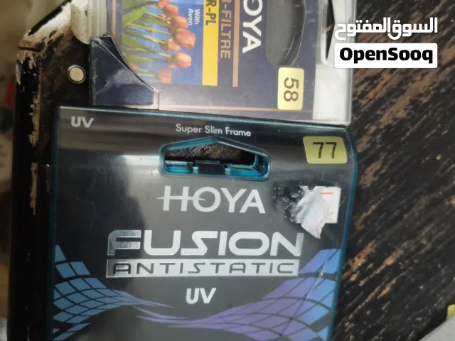 فلتر عدسات مقاس 58و77    2 lens filters