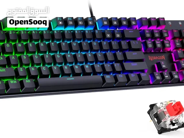 كيبورد ميكانيكال ريد دراجون k589