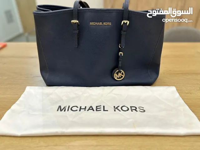 Michael Kors Navy Blue Tote Bag